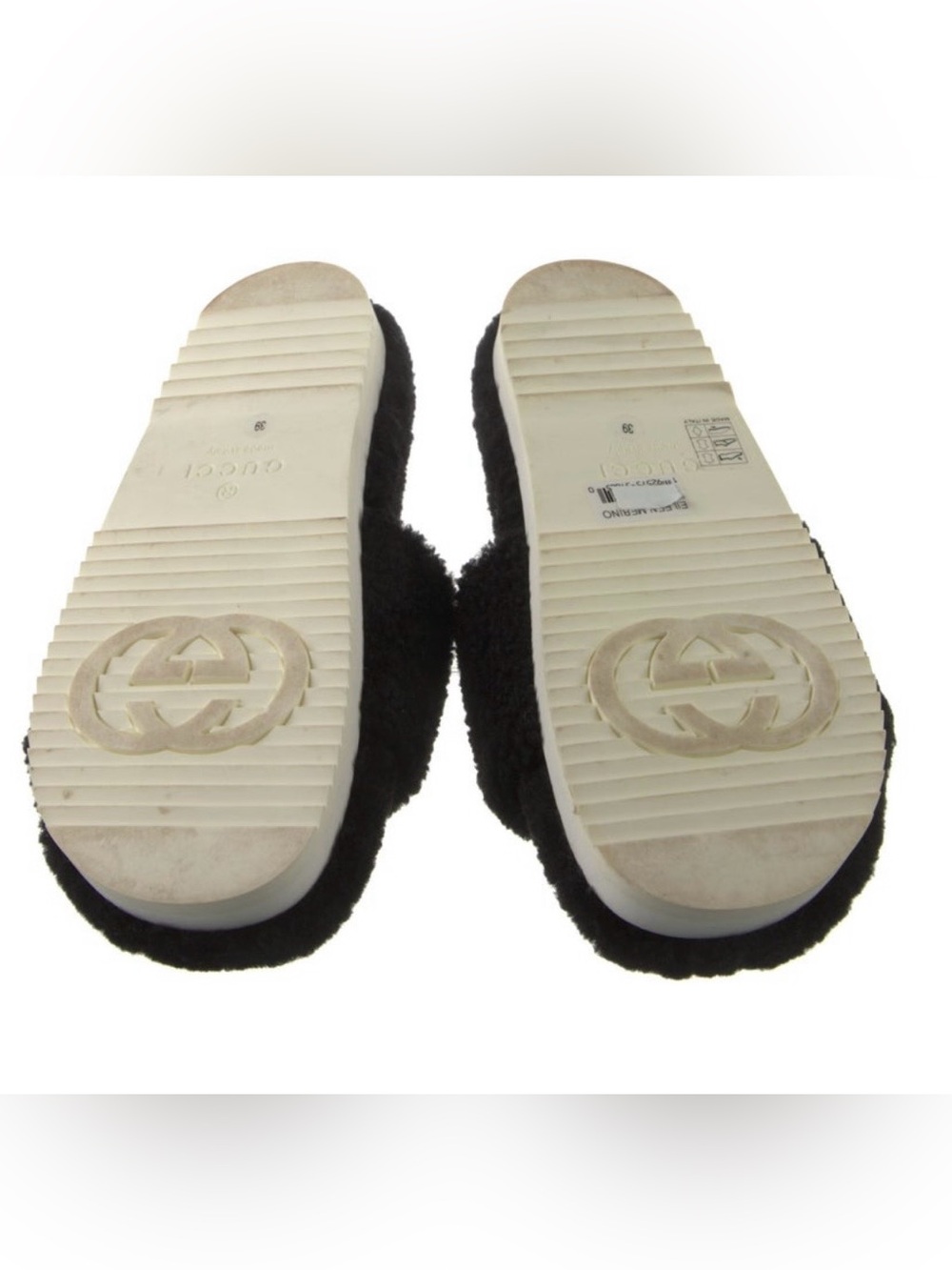 GUCCI Shearling Slides! - Picture 5 of 5